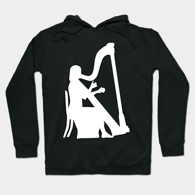 Harp Hoodie by Designzz